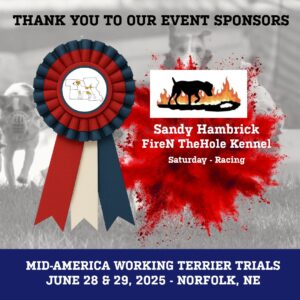 Sandy Hambrick FireN TheHole Kennel Event Sponsor Saturday Racing