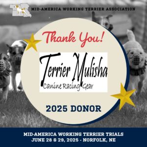 Thank you Terrier Mulisha Canine Racing Gear