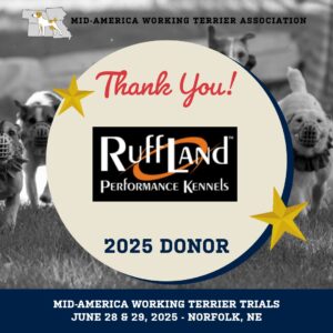 Thank you RuffLand Performance Kennels